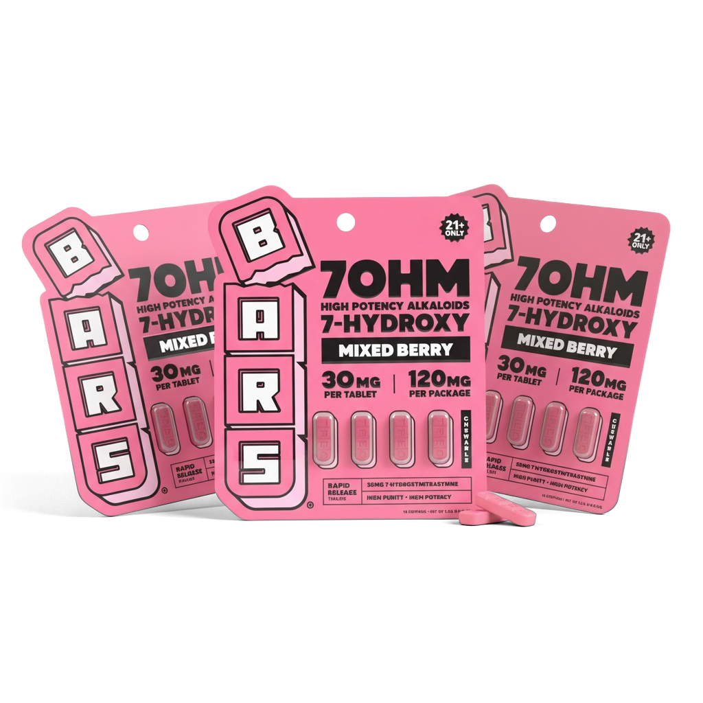 BARS 7 Hydroxy Tablets - Mixed Berry