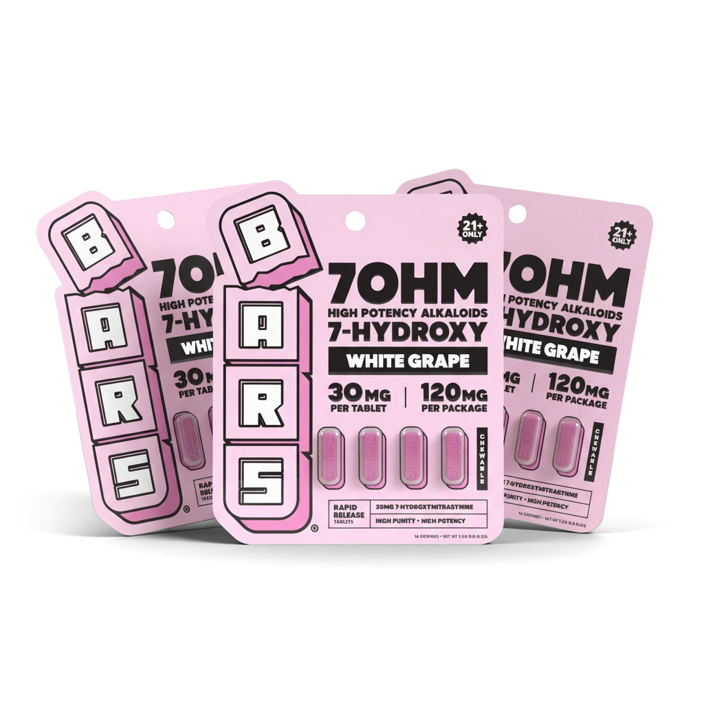 BARS 7 Hydroxy Tablets - White Grape