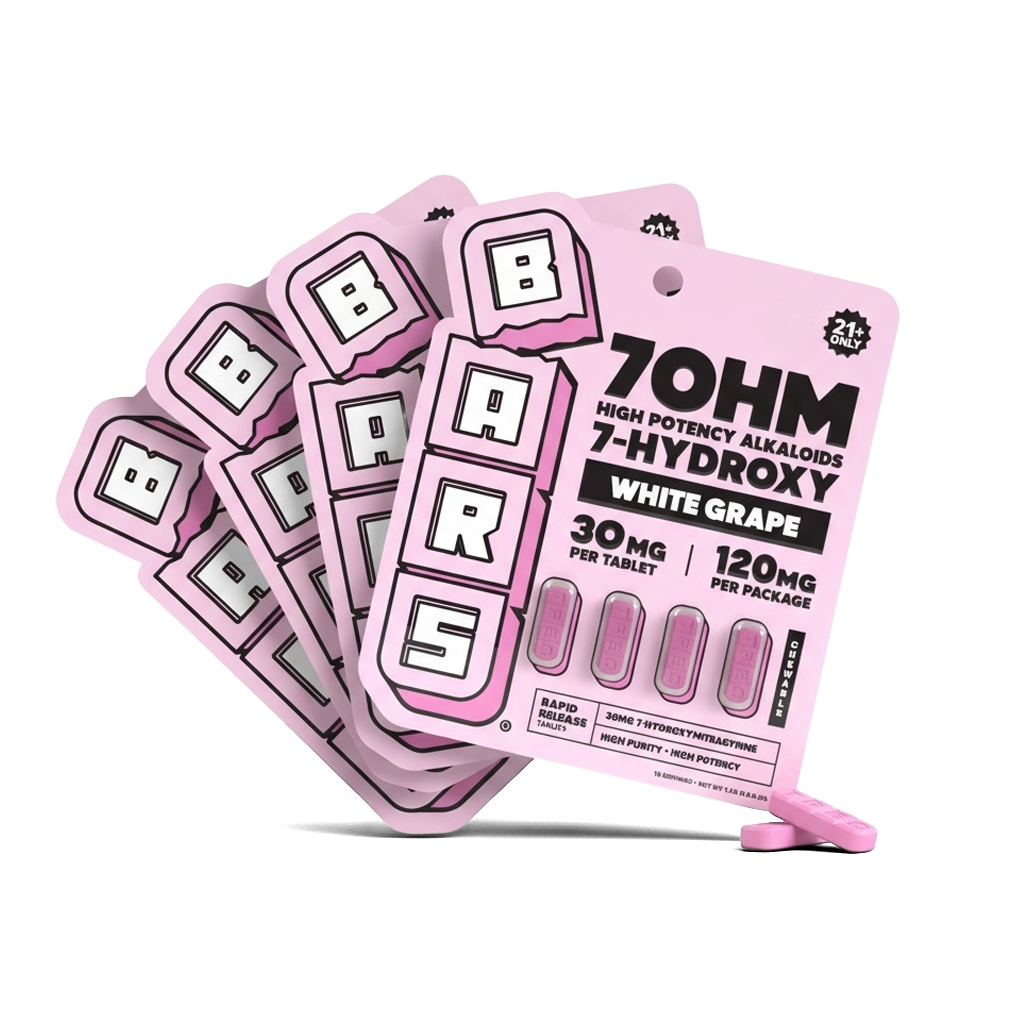 BARS 7 Hydroxy Tablets - White Grape