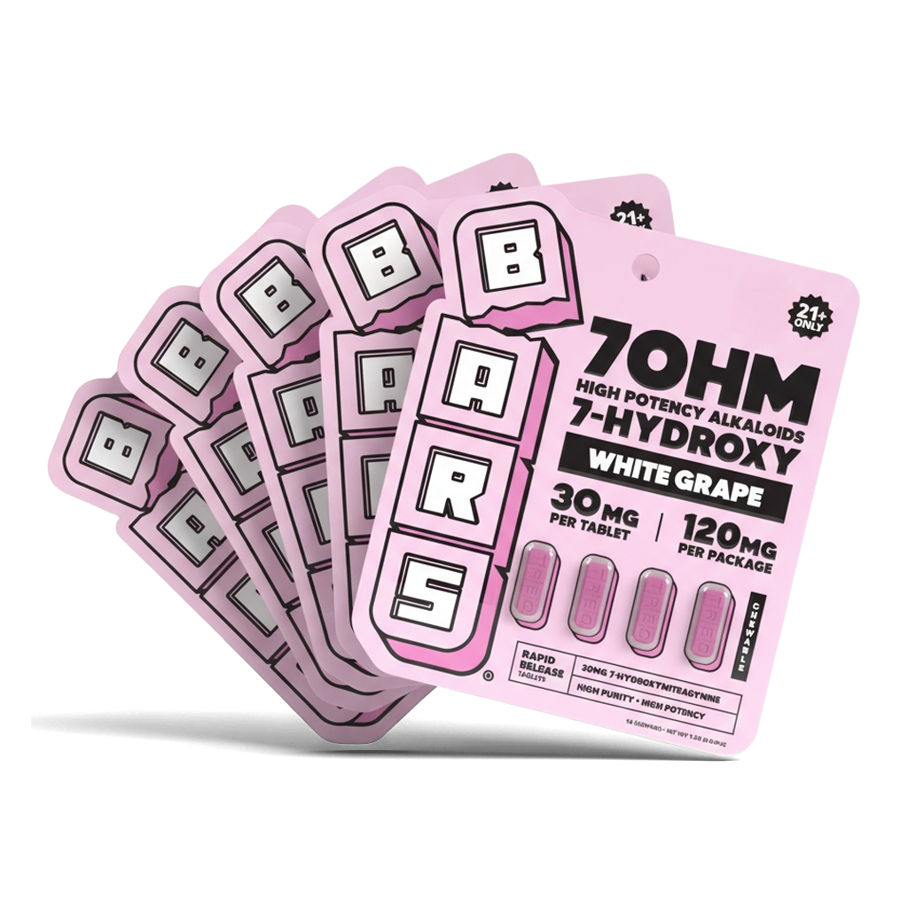 BARS 7 Hydroxy Tablets - White Grape