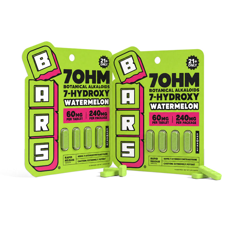 60mg - 7 Hydroxy Tablets - Watermelon
