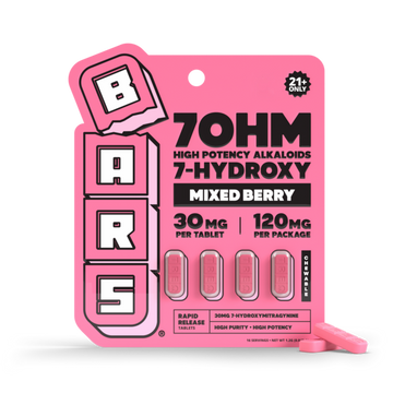 BARS 7 Hydroxy Tablets - Mixed Berry - 120mg