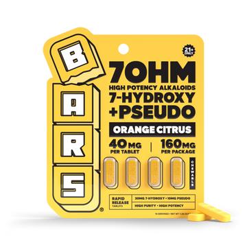 BARS 7 Hydroxy Tablets - Orange Citrus - 160mg