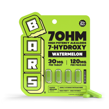 BARS 7 Hydroxy Tablets - Watermelon - 120mg