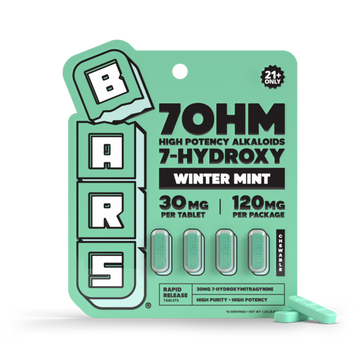 BARS 7 Hydroxy Tablets - Winter Mint - 120mg