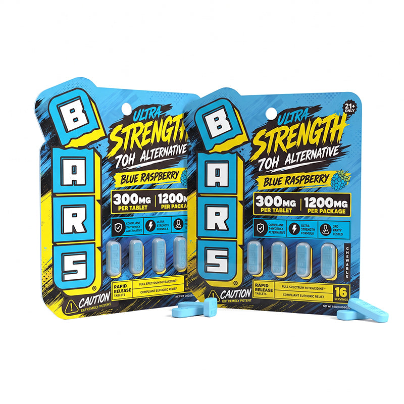 BARS 7OH-Alternative Tablets - Blue Raspberry