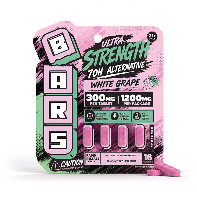 BARS 7OH-Alternative Tablets - White Grape
