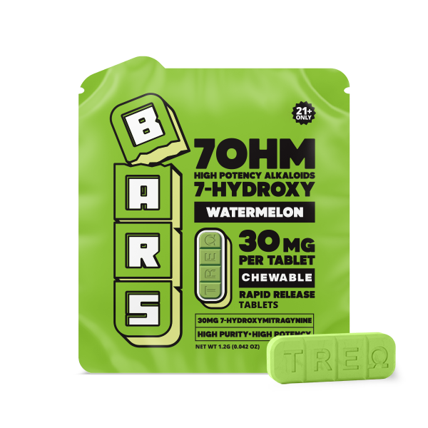 BARS 7 Hydroxy Tablets - Watermelon - 120mg